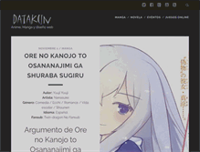 Tablet Screenshot of datakun.com